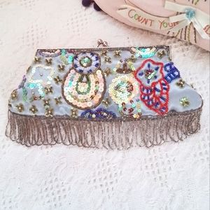 Small beaded purse
